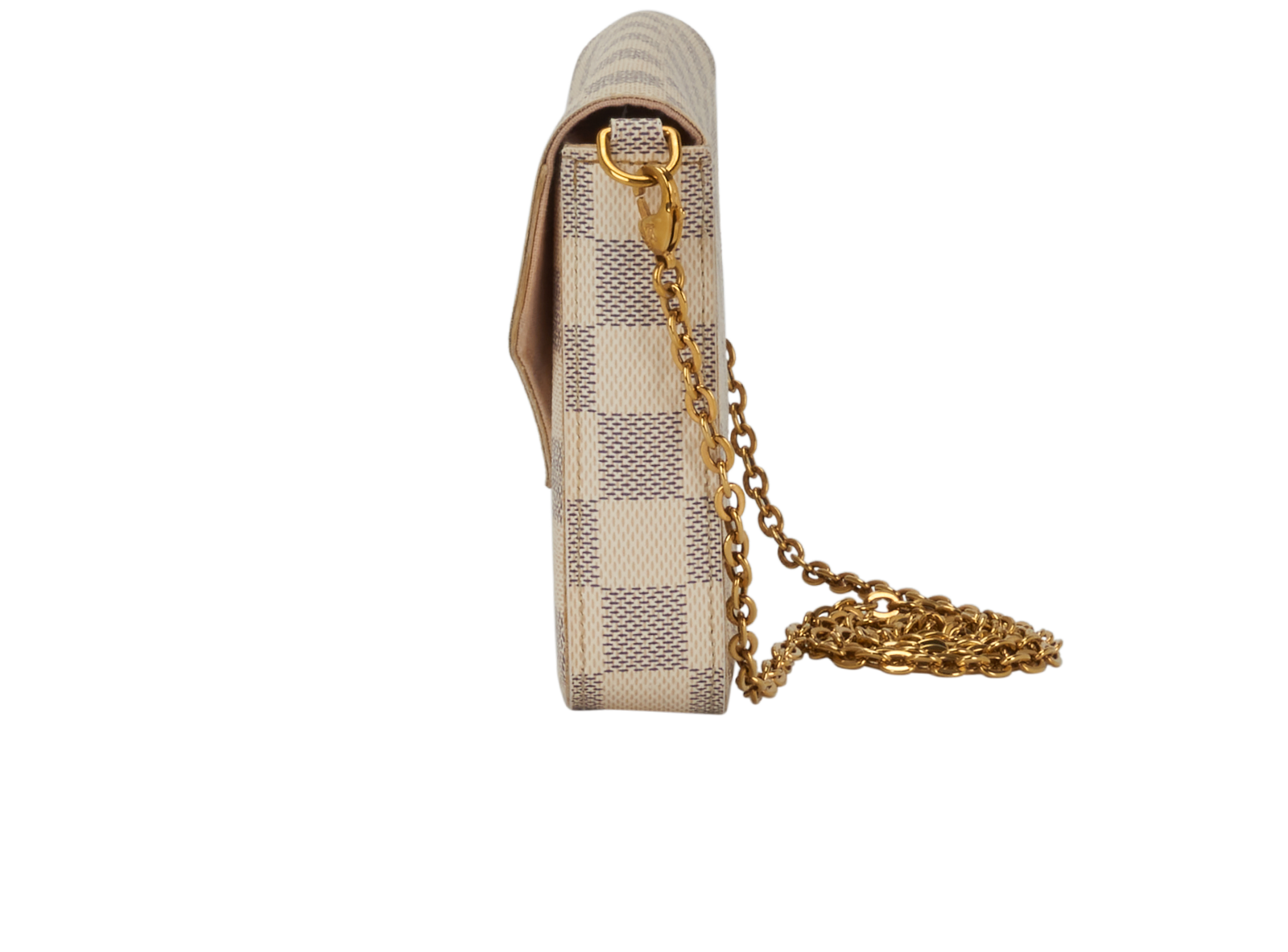 Felicie Pochette, &pound;750, Handbags, White, Canvas, Bottom view
